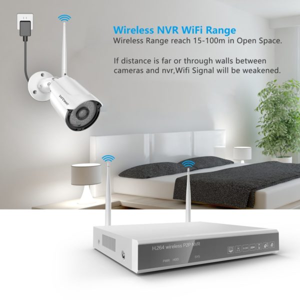 Safevant 1080P Security Camera System